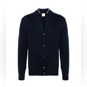 Eleventy
Navy Blue Wool Cardigan
